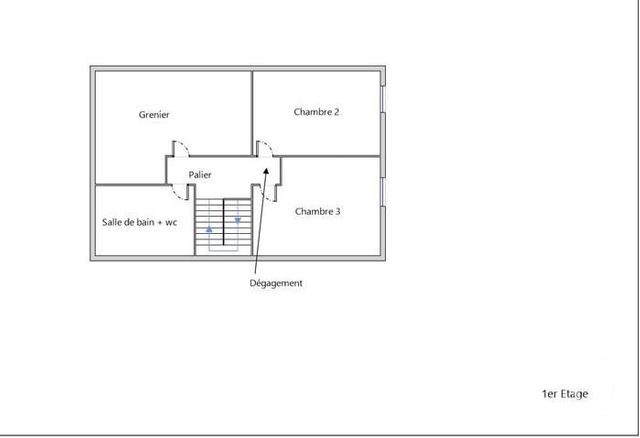 Maison à vendre - 4 pièces - 94,60 m2 - St Soupplets - 77 - ILE-DE-FRANCE
