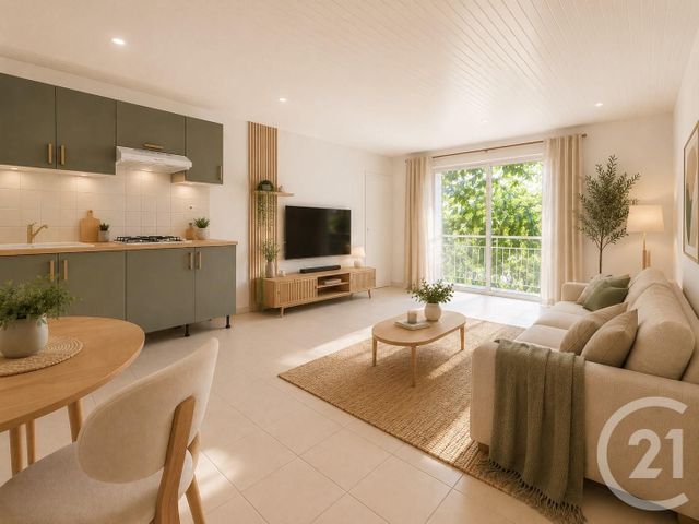 Appartement T3 &agrave; vendre - 3 pi&egrave;ces - 56,55 m2 - St Genix Sur Guiers - 73 - RHONE-ALPES