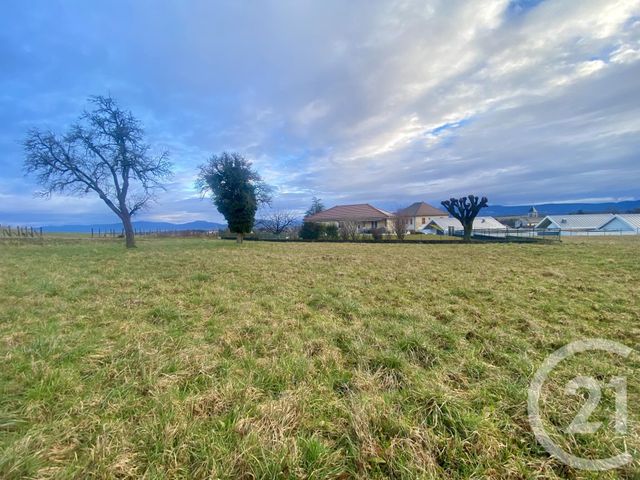 Terrain &agrave; vendre - 1408 m2 - Charancieu - 38 - RHONE-ALPES
