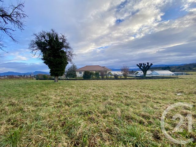 Terrain &agrave; vendre - 1408 m2 - Charancieu - 38 - RHONE-ALPES