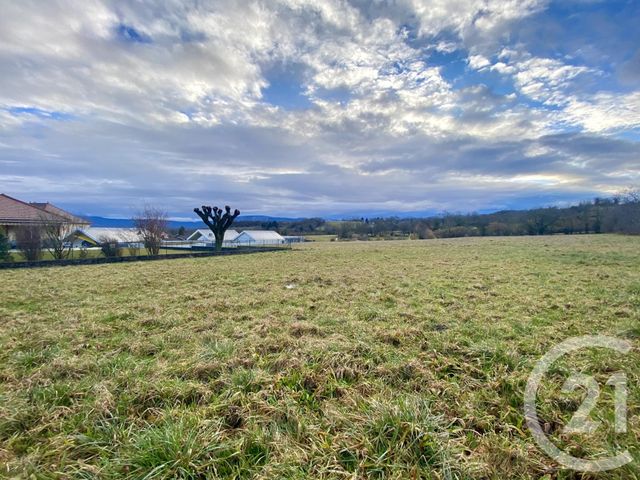 Terrain &agrave; vendre - 1408 m2 - Charancieu - 38 - RHONE-ALPES