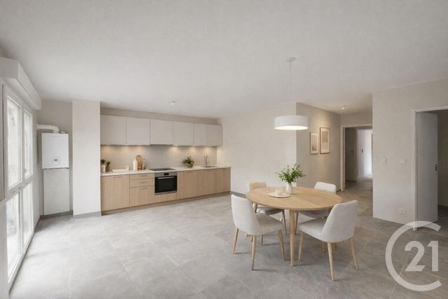 Appartement T3 &agrave; vendre - 3 pi&egrave;ces - 61,30 m2 - Les Abrets En Dauphine - 38 - RHONE-ALPES