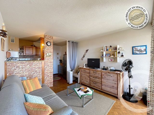 Appartement Studio &agrave; vendre - 1 pi&egrave;ce - 20 m2 - Le Barcares - 66 - LANGUEDOC-ROUSSILLON