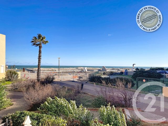 Appartement Studio &agrave; vendre - 1 pi&egrave;ce - 20 m2 - Le Barcares - 66 - LANGUEDOC-ROUSSILLON