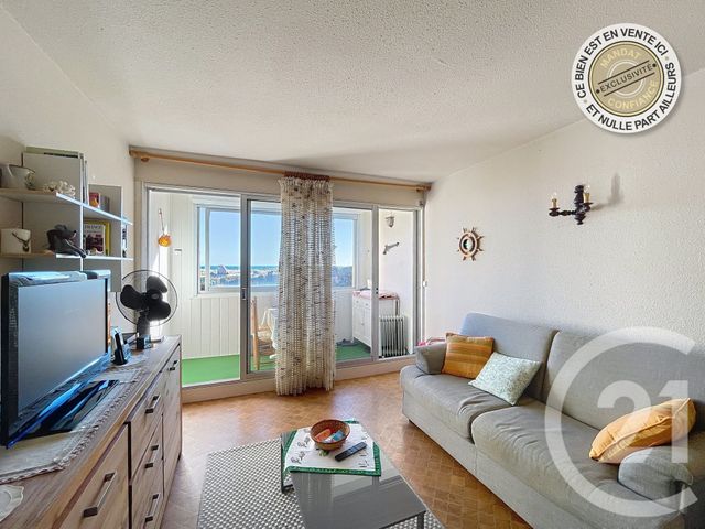 Appartement Studio &agrave; vendre - 1 pi&egrave;ce - 20 m2 - Le Barcares - 66 - LANGUEDOC-ROUSSILLON