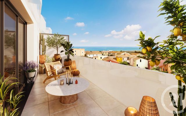 Appartement T3 à vendre - 3 pièces - 65,93 m2 - Le Barcares - 66 - LANGUEDOC-ROUSSILLON