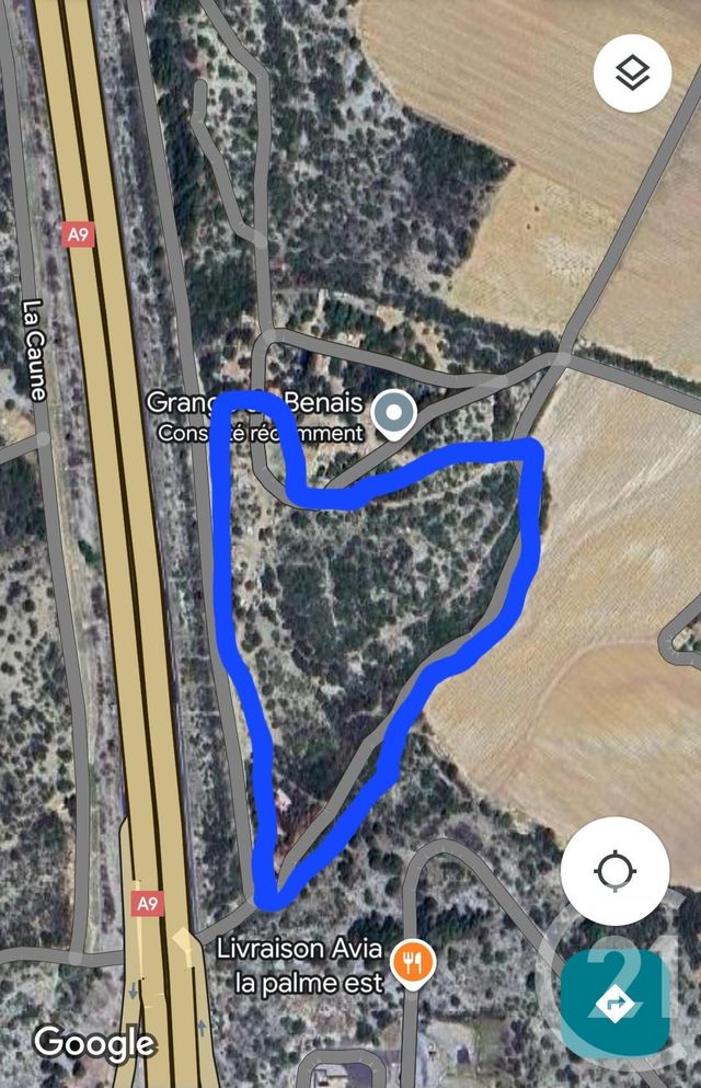 Terrain &agrave; vendre - 1296 m2 - La Palme - 11 - LANGUEDOC-ROUSSILLON