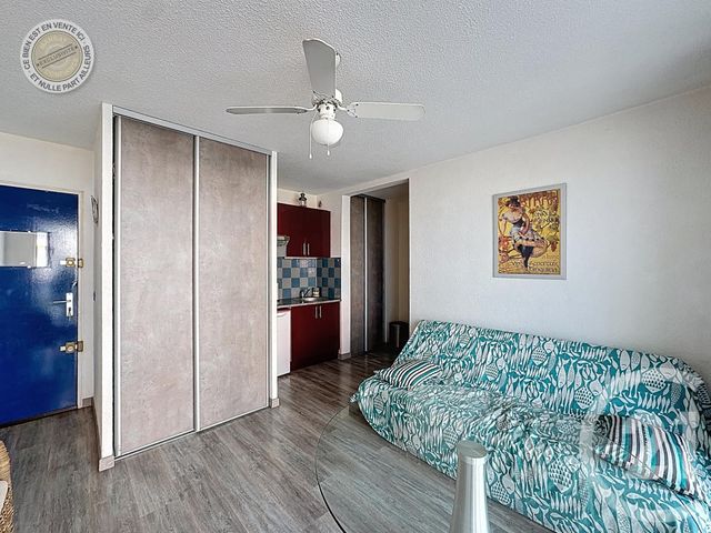 Appartement F2 à vendre - 2 pièces - 25,37 m2 - Le Barcares - 66 - LANGUEDOC-ROUSSILLON