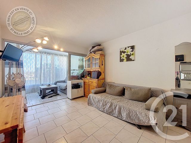 Appartement Studio à vendre - 1 pièce - 25 m2 - Le Barcares - 66 - LANGUEDOC-ROUSSILLON