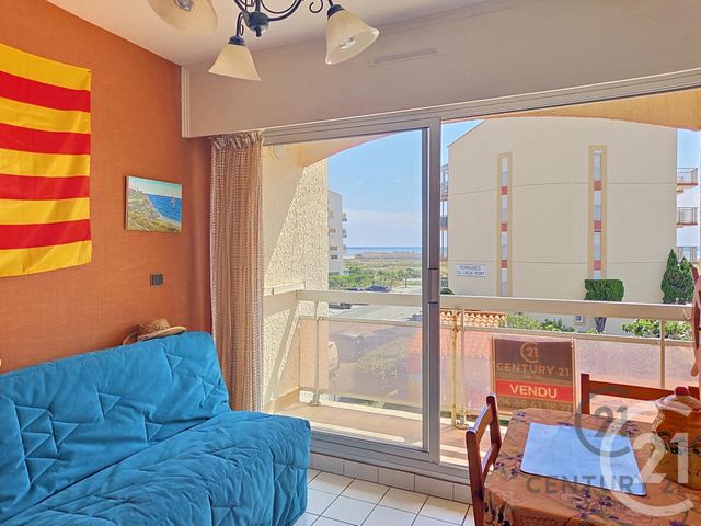 Appartement Studio Cabine &agrave; vendre - 1 pi&egrave;ce - 18,70 m2 - Le Barcares - 66 - LANGUEDOC-ROUSSILLON