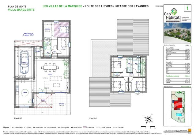Maison à vendre - 6 pièces - 155,93 m2 - Grignan - 26 - RHONE-ALPES