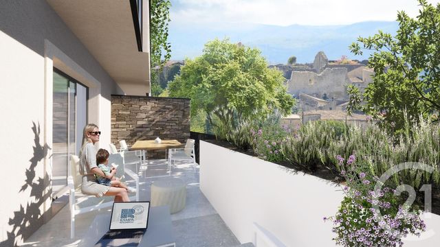 Appartement T3 à vendre - 3 pièces - 69,59 m2 - Sauzet - 26 - RHONE-ALPES