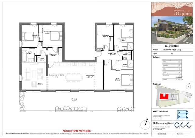 Appartement F5 à vendre - 5 pièces - 149,24 m2 - Sauzet - 26 - RHONE-ALPES