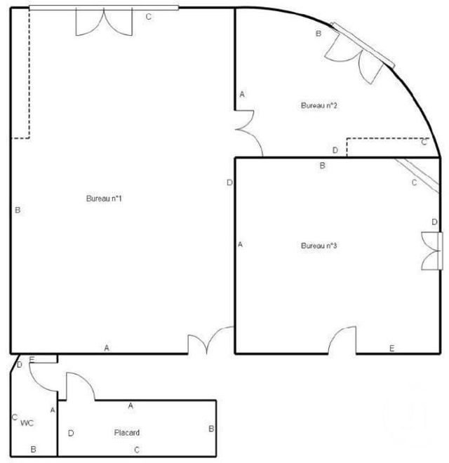 Local commercial à louer - 57.0 m2 - 84 - Vaucluse