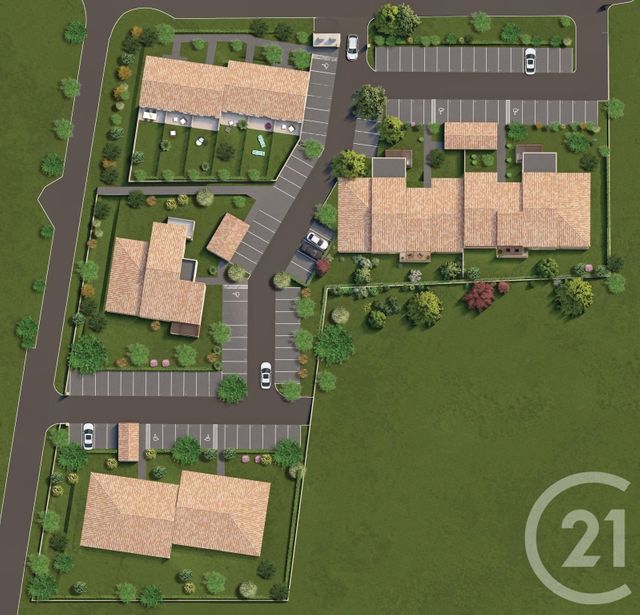 Appartement F4 à vendre - 4 pièces - 81,32 m2 - Robion - 84 - PROVENCE-ALPES-COTE-D-AZUR