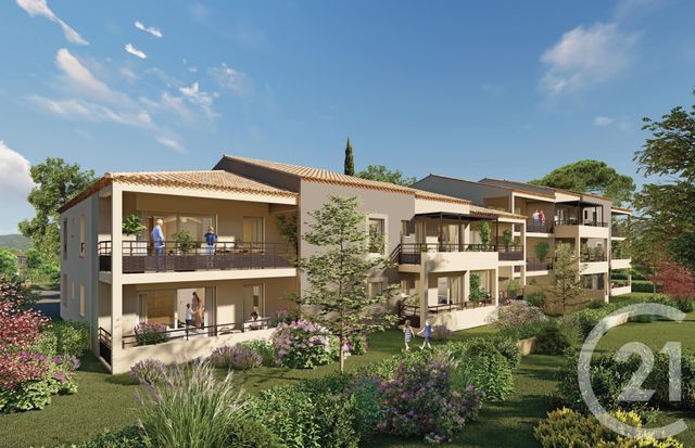 Appartement F4 à vendre - 4 pièces - 81,32 m2 - Robion - 84 - PROVENCE-ALPES-COTE-D-AZUR