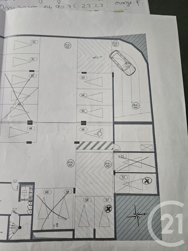 Appartement T3 &agrave; louer - 3 pi&egrave;ces - 65,61 m2 - Cavaillon - 84 - PROVENCE-ALPES-COTE-D-AZUR