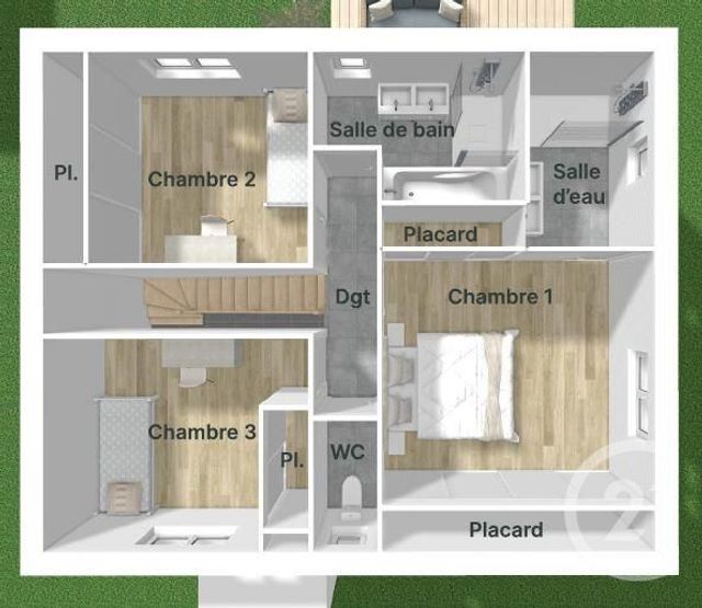 Maison &agrave; vendre - 4 pi&egrave;ces - 122,10 m2 - Eysines - 33 - AQUITAINE