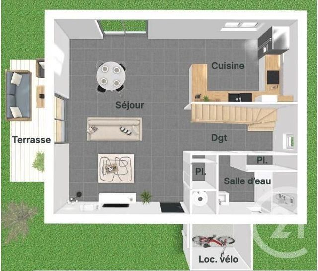 Maison &agrave; vendre - 4 pi&egrave;ces - 122,10 m2 - Eysines - 33 - AQUITAINE