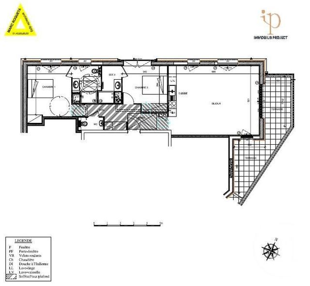 Appartement F3 &agrave; vendre - 3 pi&egrave;ces - 81,02 m2 - St Maur Des Fosses - 94 - ILE-DE-FRANCE