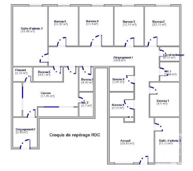 Local commercial à vendre - 201.61 m2 - 94 - Val-de-Marne