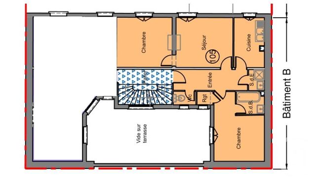 Appartement F3 à vendre - 3 pièces - 57,80 m2 - St Maur Des Fosses - 94 - ILE-DE-FRANCE