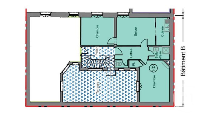 Appartement F3 à vendre - 3 pièces - 55,90 m2 - St Maur Des Fosses - 94 - ILE-DE-FRANCE