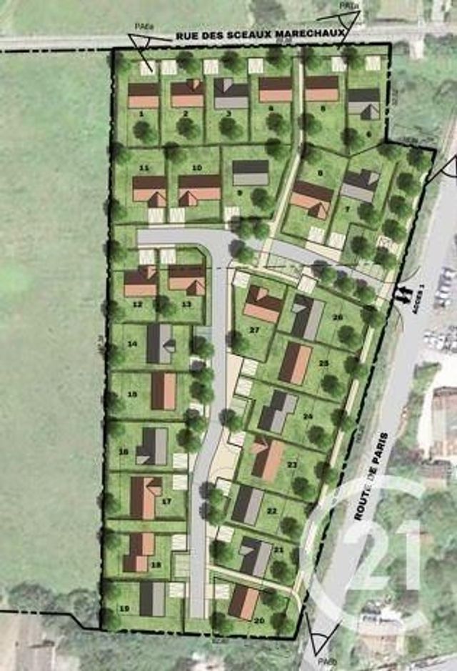 Terrain à vendre - 400 m2 - Dourdan - 91 - ILE-DE-FRANCE