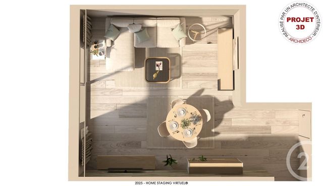 Appartement F3 à vendre - 3 pièces - 78,65 m2 - Lyon - 69007 - RHONE-ALPES