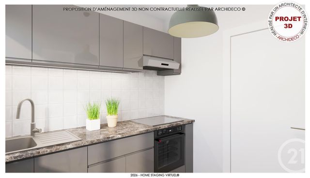 Appartement F3 &agrave; vendre - 3 pi&egrave;ces - 64,74 m2 - Lyon - 69003 - RHONE-ALPES