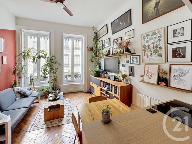 Appartement F2 bis &agrave; vendre - 2 pi&egrave;ces - 43,46 m2 - Lyon - 69001 - RHONE-ALPES