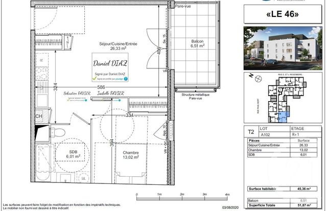 appartement - VENISSIEUX - 69