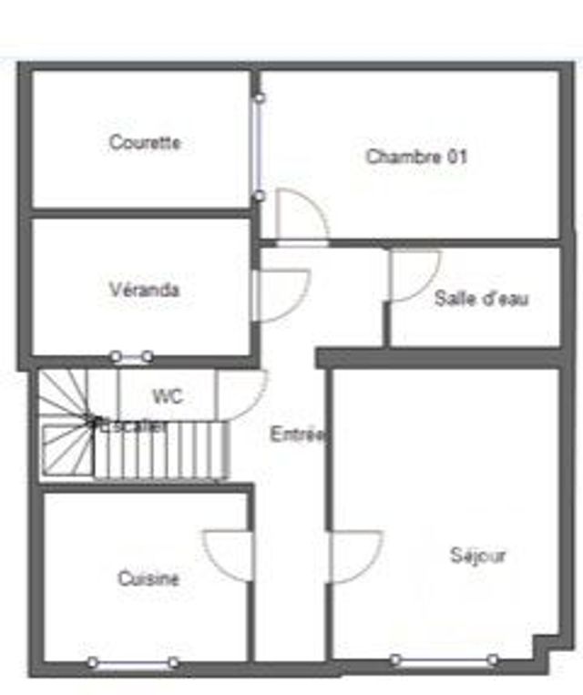 Maison à vendre - 4 pièces - 65,93 m2 - Nanterre - 92 - ILE-DE-FRANCE