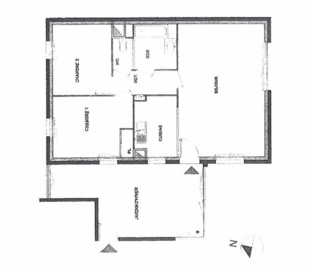 Appartement F3 à vendre - 3 pièces - 92,38 m2 - Nantes - 44 - PAYS-DE-LOIRE