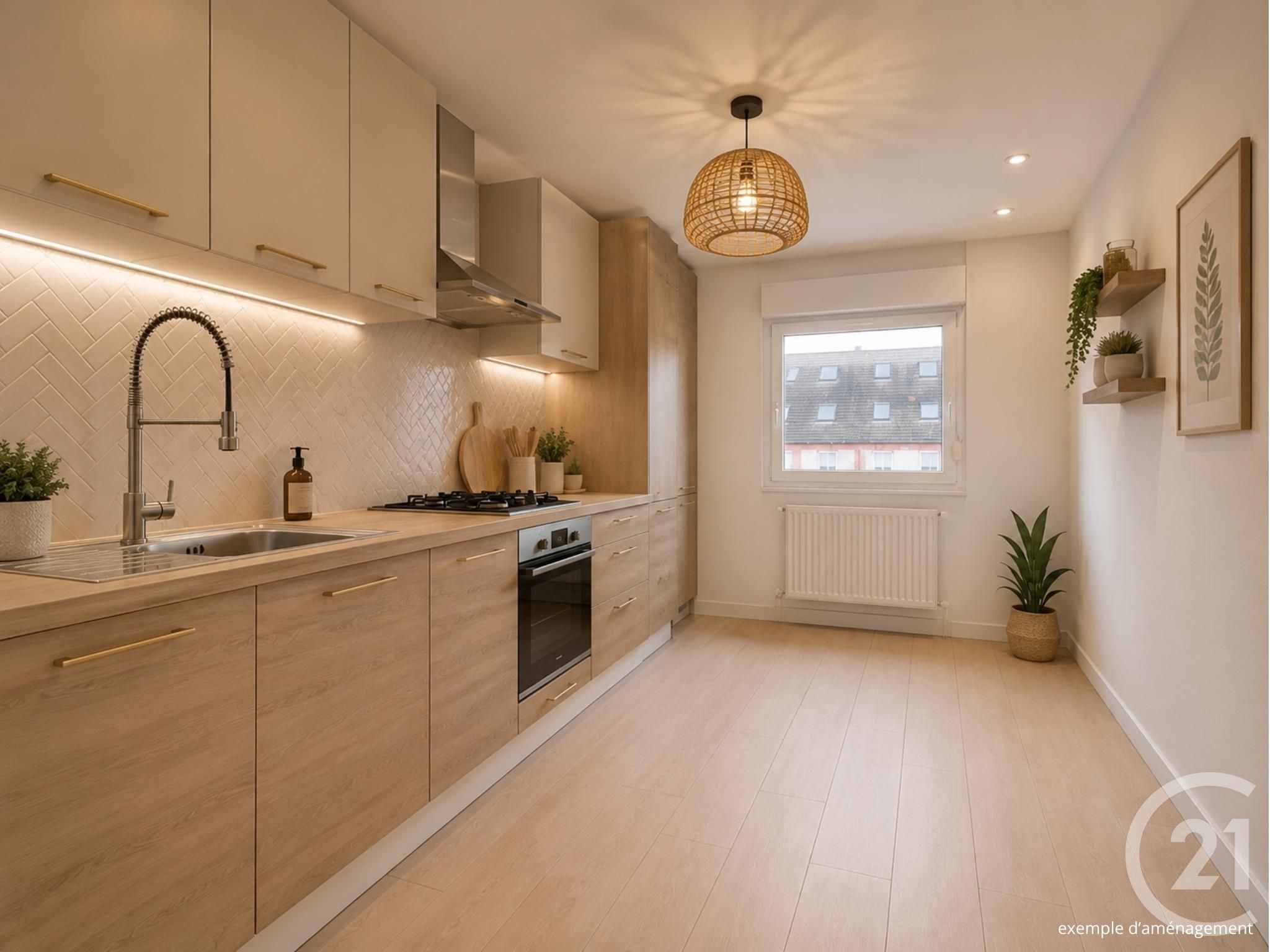 Appartement F3 à vendre - 3 pièces - 67 m2 - Haguenau - 67 - ALSACE — 3