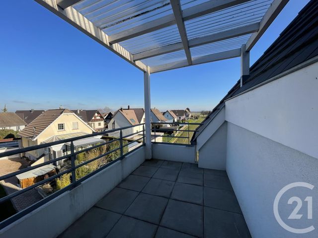 Appartement F2 &agrave; louer - 2 pi&egrave;ces - 51,40 m2 - Niederschaeffolsheim - 67 - ALSACE