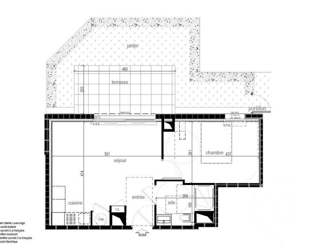 Appartement T2 à vendre - 2 pièces - 38,74 m2 - Penestin - 56 - BRETAGNE