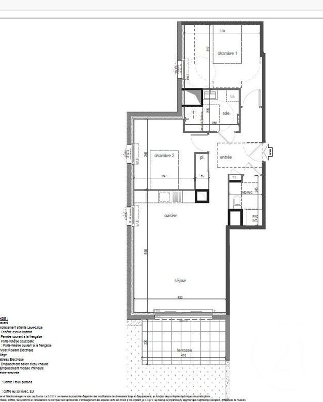 Appartement T3 à vendre - 3 pièces - 66,39 m2 - Penestin - 56 - BRETAGNE