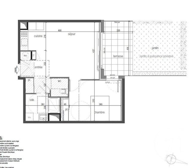 Appartement T2 à vendre - 2 pièces - 47,23 m2 - Penestin - 56 - BRETAGNE