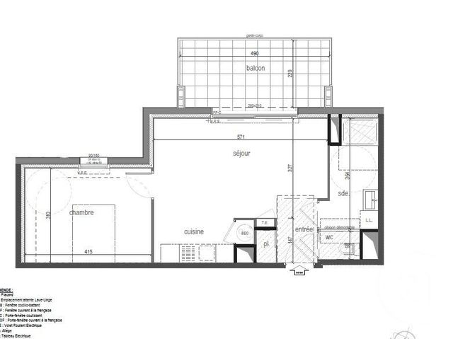 Appartement T2 à vendre - 2 pièces - 45,41 m2 - Penestin - 56 - BRETAGNE