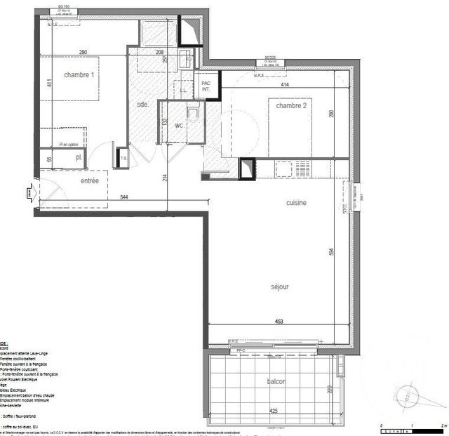 Appartement T3 à vendre - 3 pièces - 70 m2 - Penestin - 56 - BRETAGNE