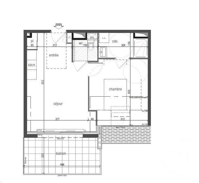 Appartement T2 à vendre - 2 pièces - 39,74 m2 - Penestin - 56 - BRETAGNE