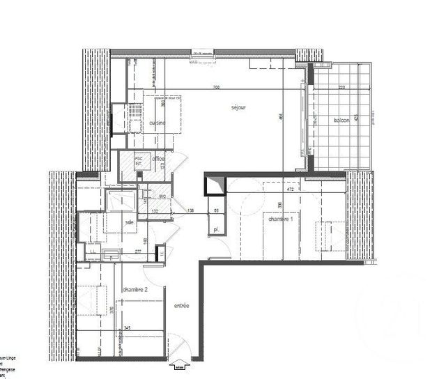 Appartement T3 à vendre - 3 pièces - 72,71 m2 - Penestin - 56 - BRETAGNE