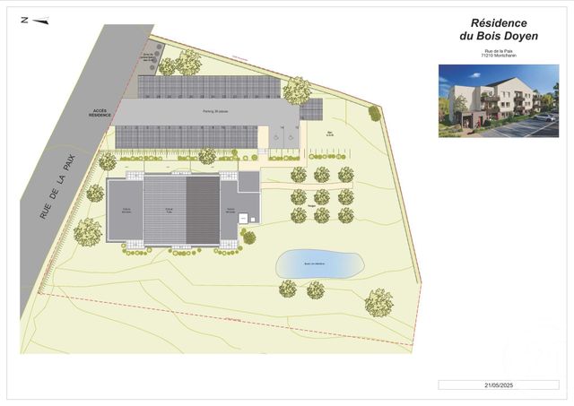 Appartement F2 à vendre - 2 pièces - 44,07 m2 - Montchanin - 71 - BOURGOGNE