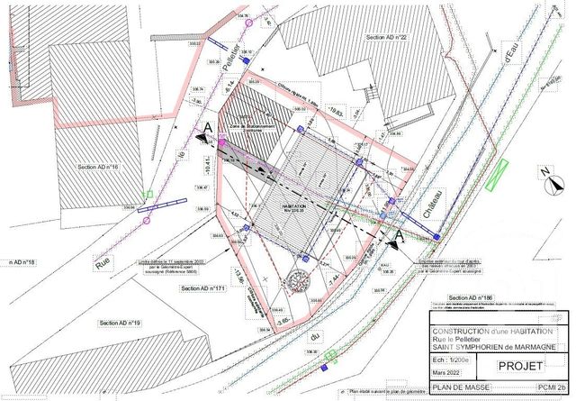 Terrain &agrave; vendre - 325 m2 - 71 - BOURGOGNE