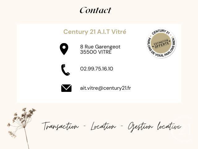 Maison &agrave; vendre - 6 pi&egrave;ces - 142 m2 - Vitre - 35 - BRETAGNE