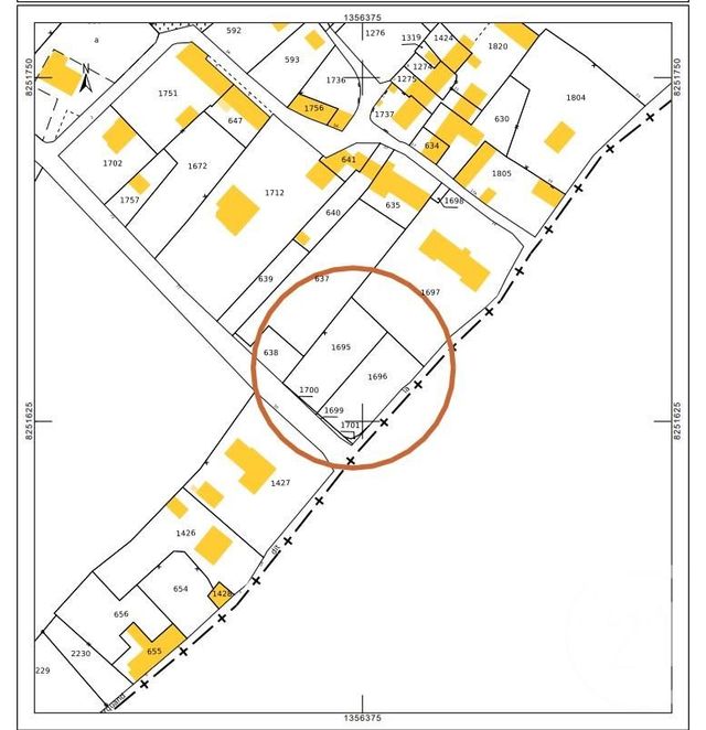 Terrain à vendre 1500 m2 St Jean De La Riviere 50 BASSENORMANDIE