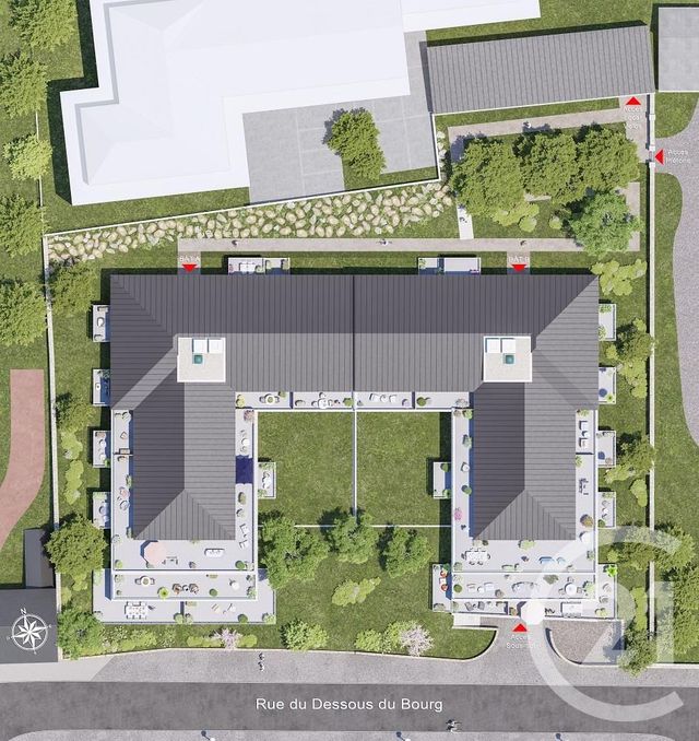 Appartement F2 à vendre - 2 pièces - 41,68 m2 - Barneville Carteret - 50 - BASSE-NORMANDIE