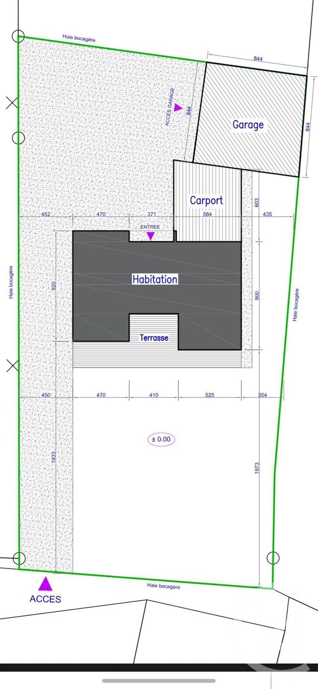 Terrain &agrave; vendre - 910 m2 - La Haye D Ectot - 50 - BASSE-NORMANDIE