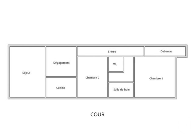 Appartement F3 &agrave; vendre - 3 pi&egrave;ces - 70,10 m2 - Paris - 75011 - ILE-DE-FRANCE